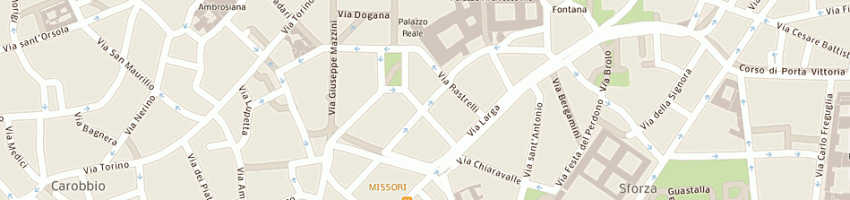 Mappa della impresa metallex srl a MILANO