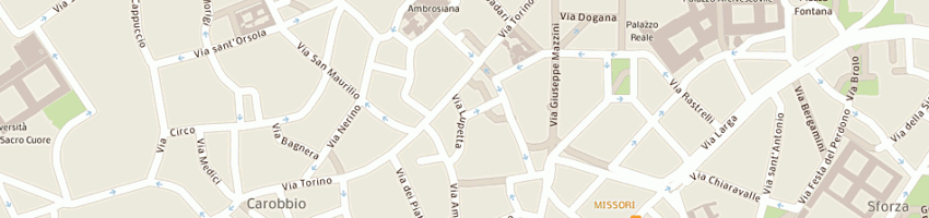 Mappa della impresa santobuono francesca immacolata a MILANO