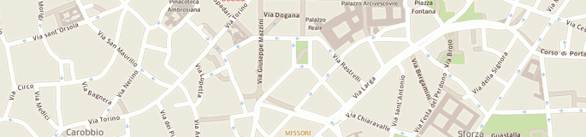 Mappa della impresa acustica srl a MILANO