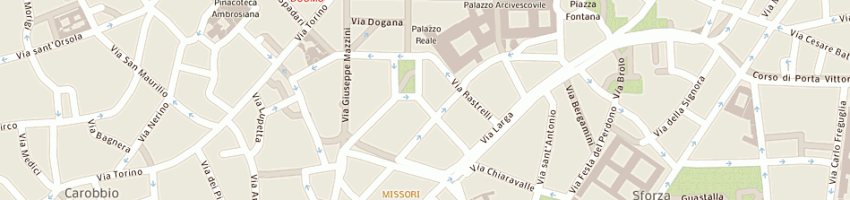 Mappa della impresa coeclerici spa a MILANO