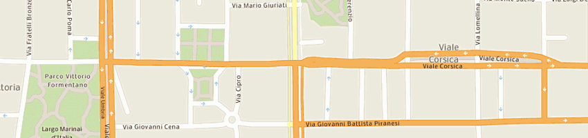 Mappa della impresa carmen shop di leonetti c e c (snc) a MILANO