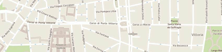 Mappa della impresa suriano raimondo a MILANO