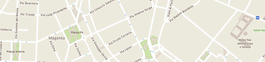 Mappa della impresa studio giuseppe angilella a MILANO
