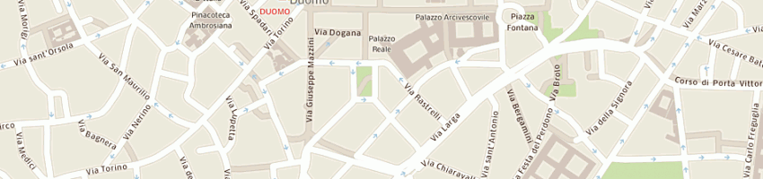 Mappa della impresa gestore della rete di trasmissione nazionale spa a MILANO