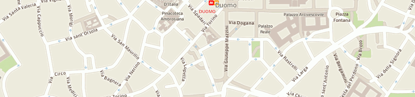 Mappa della impresa lapis italia srl a MILANO