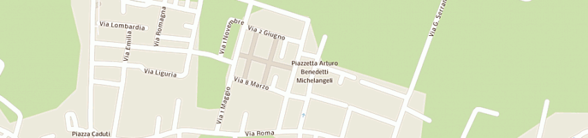 Mappa della impresa pietta gianluigi giuseppe a PONCARALE
