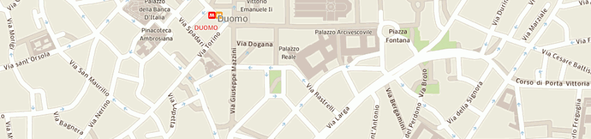 Mappa della impresa ardea a MILANO