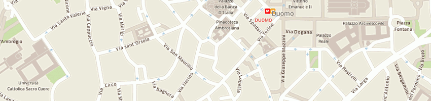 Mappa della impresa agora' immobiliare colibri' sas di massirone aea a MILANO