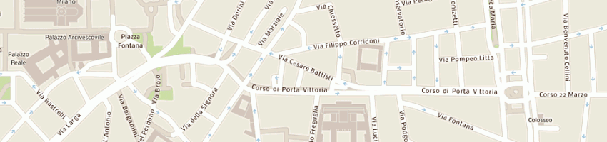 Mappa della impresa zoppi giuseppe e gallotti carlo (snc) a MILANO
