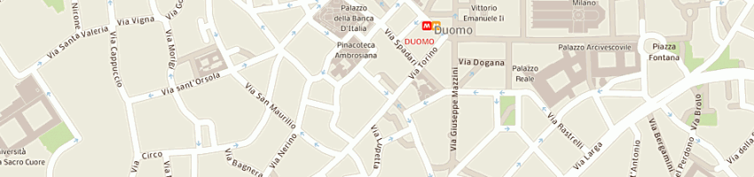 Mappa della impresa bartoli e bartoli srl a MILANO