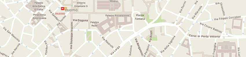 Mappa della impresa national srl a MILANO