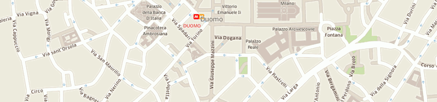 Mappa della impresa pellicciotta fabio a MILANO