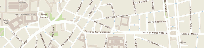 Mappa della impresa cocco avv mario a MILANO
