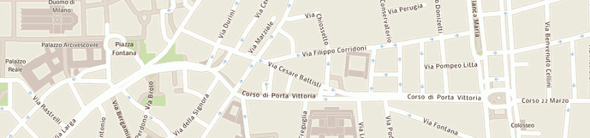 Mappa della impresa bufano tommaso a MILANO