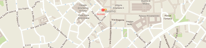 Mappa della impresa guffanti flli di guffanti danilo a MILANO