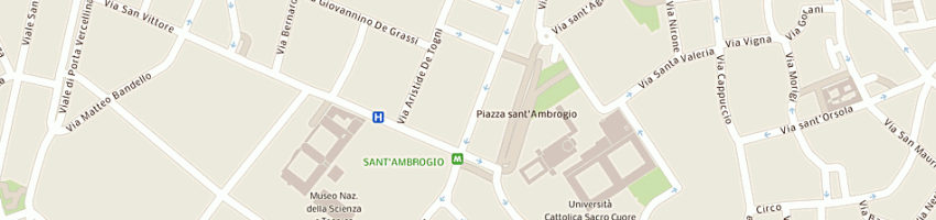 Mappa della impresa volonte' lamberto a MILANO