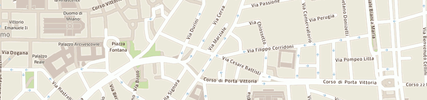 Mappa della impresa ciaccia filippo a MILANO