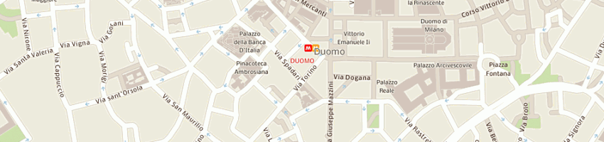 Mappa della impresa studio notarile chiodi a MILANO