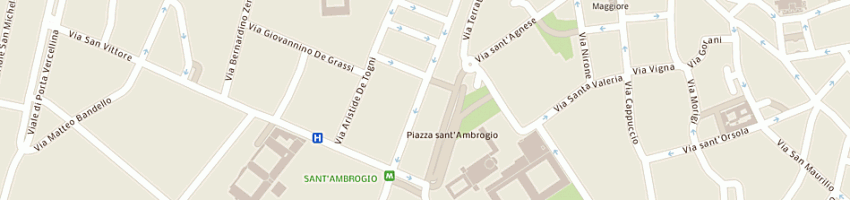 Mappa della impresa studio caravati- dottori commercialisti associati a MILANO