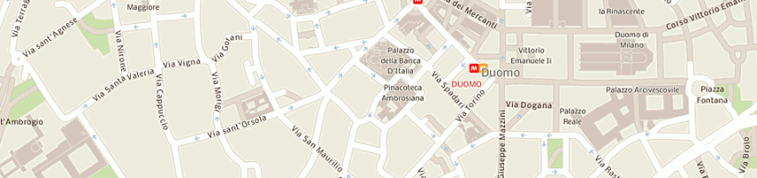 Mappa della impresa duca di york srl a MILANO
