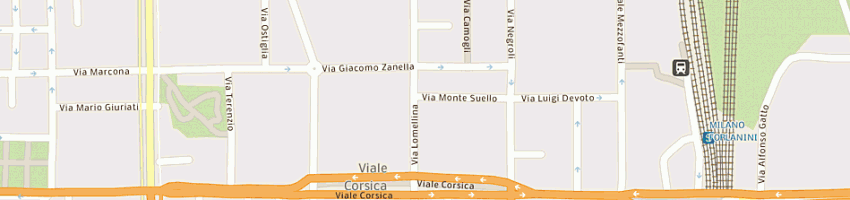 Mappa della impresa mazzoni vito a MILANO