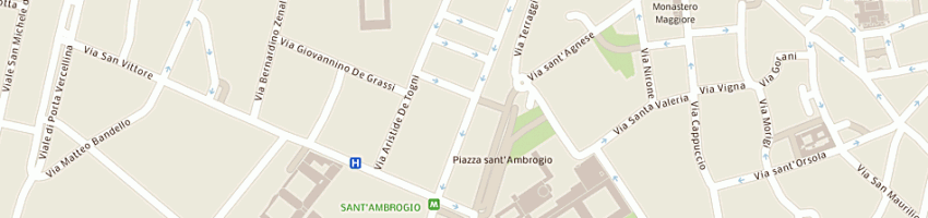 Mappa della impresa turconi lorenzo a MILANO