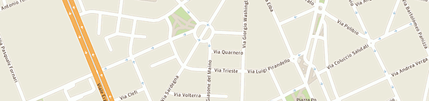 Mappa della impresa vannini gloria a MILANO