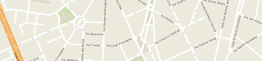 Mappa della impresa residenza universitaria torriana a MILANO