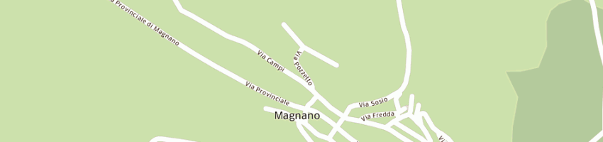 Mappa della impresa pioppo vincenzo a MAGNANO