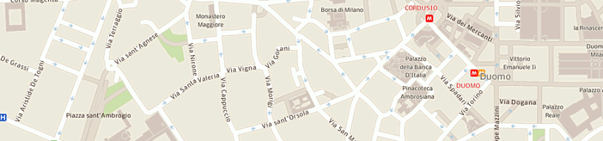 Mappa della impresa polytems italia srl a MILANO