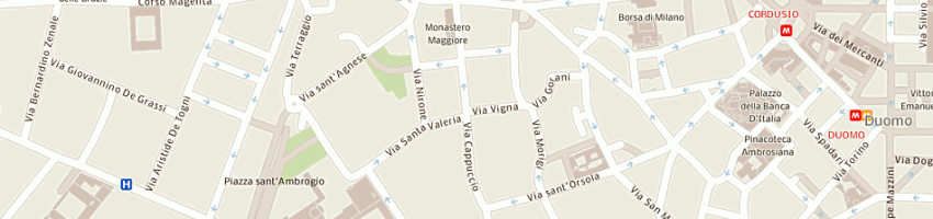 Mappa della impresa castoldi immagine e comunicazione sas di bruno castoldi e c a MILANO