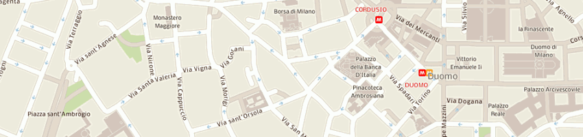 Mappa della impresa de giovanni costante (sas) a MILANO