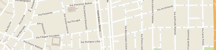 Mappa della impresa brienza enzo a MILANO
