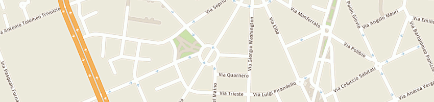 Mappa della impresa diamalteria italiana srl a MILANO
