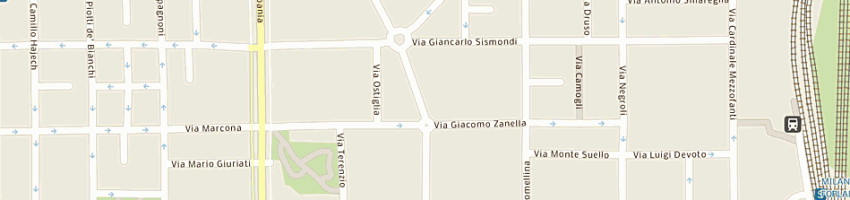 Mappa della impresa brambilla di bedin lydia a MILANO