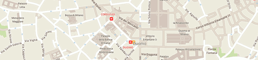 Mappa della impresa idee naturali a MILANO