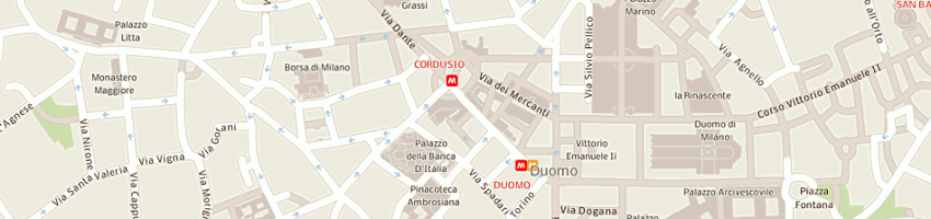 Mappa della impresa citta' del sole srl a MILANO