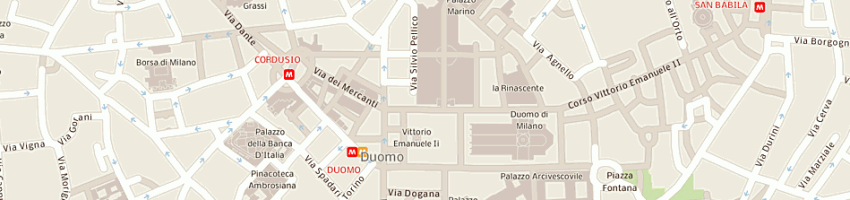 Mappa della impresa antiquorum sa a MILANO