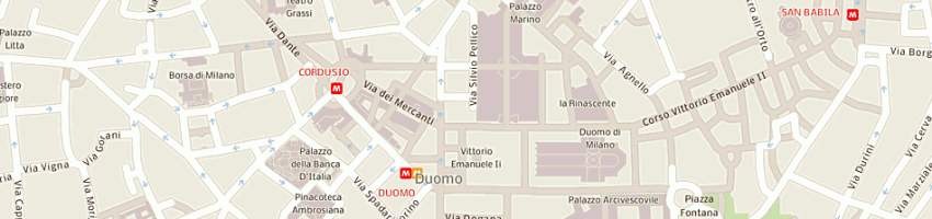 Mappa della impresa centro cristiano democratico lombardo a MILANO