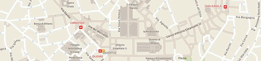 Mappa della impresa mc donald's development italy a MILANO