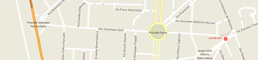Mappa della impresa blandino fabrizio a MILANO