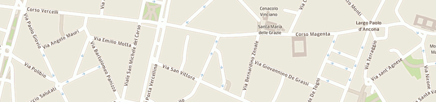 Mappa della impresa mdr srl a MILANO