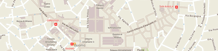 Mappa della impresa hotel straf a MILANO