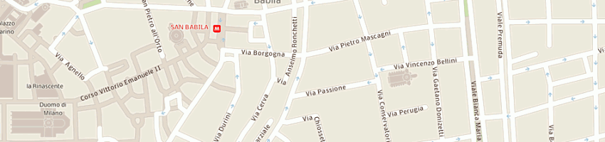 Mappa della impresa studio legale alberti a MILANO