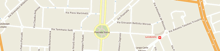 Mappa della impresa pavone letterio a MILANO