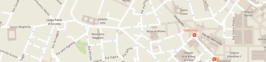 Mappa della impresa gaslini paolo a MILANO