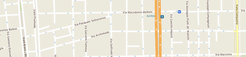 Mappa della impresa dimensione donna 2 snc a MILANO