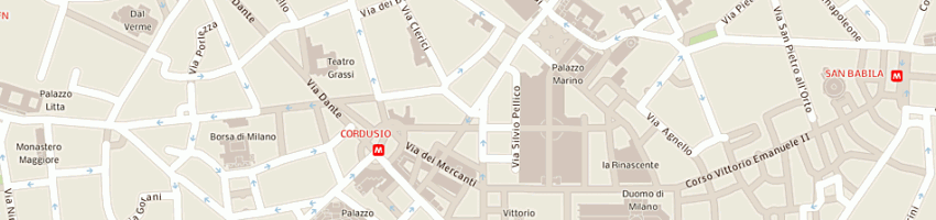 Mappa della impresa unicredit banca mobiliare spa a MILANO