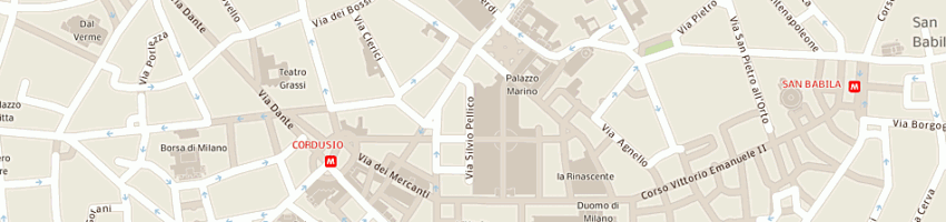 Mappa della impresa banca lombarda spa a MILANO