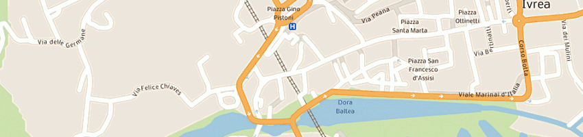 Mappa della impresa vineis dario a IVREA